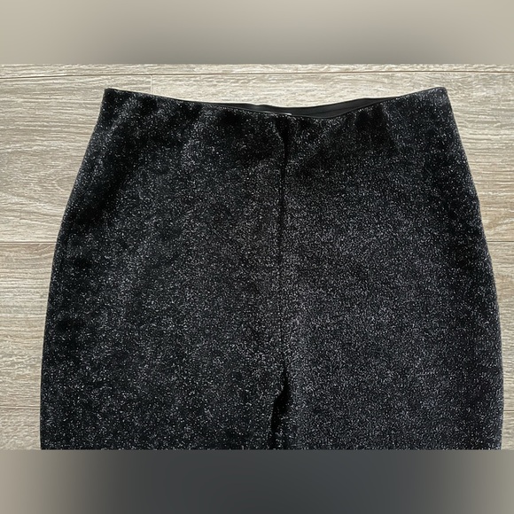 Urban Outfitters Women’s High-Rise Glitter Flare Trousers - Size Small - Picture 5 of 8